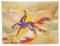 CEWO Pferd Yves Klein Maler-Poster, Wandteppich, Kunstdruck, modernes Familienschlafzimmer-Dekor, Wandteppich, 76,2 x 101,6 cm