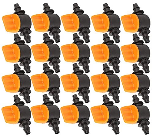 Mini valve en plastique pour robinet d'irrigation - Connecteurs de valve pour tuyau d'arrosage