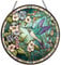 Buntglas Kolibri Kolibri Sonnenfänger 30 cm Doppelseitiger Acryl Buntglas Kolibri Fenster Sonnenfänger Mit Kette Zum Aufhängen Und Saugnapf. Hängende Kolibri Dekoration