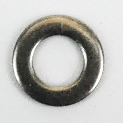 DAUMLINK® 25 arandelas DIN 125A Material acero inoxidable V2A (25 unidades) (similar a UNI 6592 EN ISO 7089) (M5) distribuyen de manera óptima la presión de atornillado en una superficie más grande