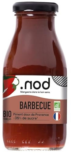 Découvrez la Délicieuse Sauce Barbecue Bio NOD - 290g | Saveur Authentique des Grillades | Idéale pour une Alimentation Saine et Équilibrée - Le Lot De 3