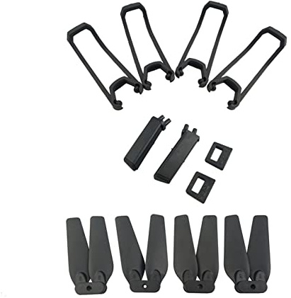 Klappbarer Quadrocopter Teil Für E58 S168 JY019 Drohnenteil Propellerschild Fahrwerk Propellerschutzabdeckung Propellerschutz Gurthalter Schutz Stabilisator Fahrwerk