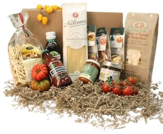 Geschenkset Pasta Box - Pasta,Pesto, Olivenöl & Co. - Italienische Spezialitäten