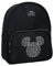 Damen-Rucksack Klein | schwarz | Disney Mickey Mouse | 26 x 22 x 8 cm
