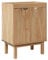 vidaXL Mueble de Lavabo de baño OTTA Madera Maciza de Pino 59x40x80 cm