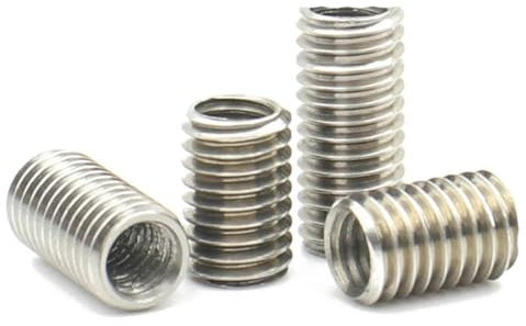 304 Edelstahl M2 M2,5 M3 M4 M5 M6-M12 Innen-/Außengewindeadapter Schraubenhülse Gewindeeinsatz Hülse Konvertierungsmuttern-M5xM10 (2 Stück)-8 mm
