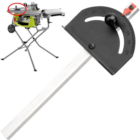 Upgraded 5140032-78 Replacement Table Saw Miter Gauge (0.75 wide) for De-Walt DW745 DWE7480 DW744 Table Saws