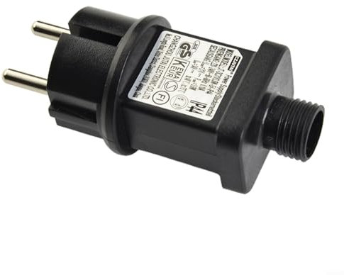 31V LED Netzteil für Weihnachtsbeleuchtung, LED Lichterketten Netzteil Adapter Transformator IP44 31V 3.6W Ersatz Stromversorgung für 800 LEDs Niederspannung Beleuchtung
