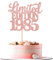 1 Stück Limited Edition 1985 Cake Topper Glitzer 40th Geburtstag Tortendeko Prost auf 40 Jahre 40 & Fabelhaft Kuchen Deko für Männer und Frauen Geburtstag Party Kuchen Dekoration Rosegold