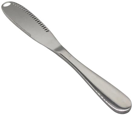 3-in-1 Stainless Steel Butter Knife & Spreader - Kitchen Tool for Perfect Spreading and Serving