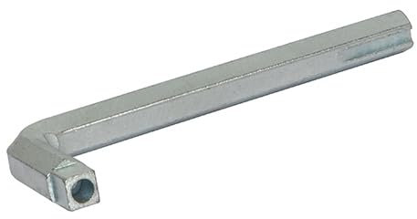 NERRAD Tools Radiator Valve Spanner - NT6304, Zinc Plated Steel, Manual Operation, Fits Most Domestic Radiators