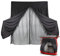 tivekeo Mosquitera de Doble Capa para Coche Reemplazo para VW T4 1999-2003, Mosquitera para Puerta Trasera de Coche, Mosquitera Magnética Doble Cap con Gamuza para Acampar