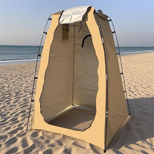 Fenayuu Tente de douche de camping | Tente multifonction | Tente de douche portable – Toilettes d'intimité – Tente de stockage coupe-vent mobile pour l'extérieur et le camping