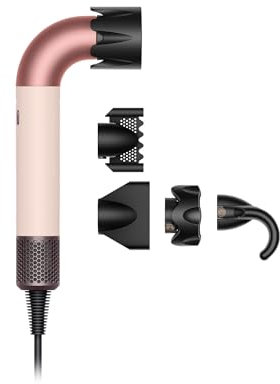 Dyson Supersonic r™ Haartrockner Straight+Wavy (Ceramic Pink/Roségold)