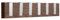 Wall Key Ring | Piano Keyboard Design Coat Rack with Wood Grain – Multifunctional Storage without Drilling for Bedroom, Laundry Room, Garage, Bathroom, Entrance Home