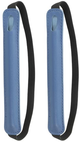 PATIKIL 2Pcs Porte-Stylo pour Tablet, Etui A Stylo Universel Porte-Stylo Retractable Pochette A Crayon Elastique Etui De Protection pour Housse De Tablet Notebook, Blue