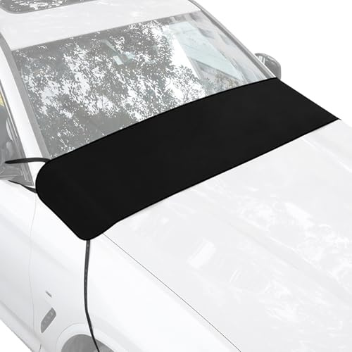 Windschutzscheiben Sonnenschutz,Blattschutz Decke - Auto Fahrzeug Staub Blätter Schutz