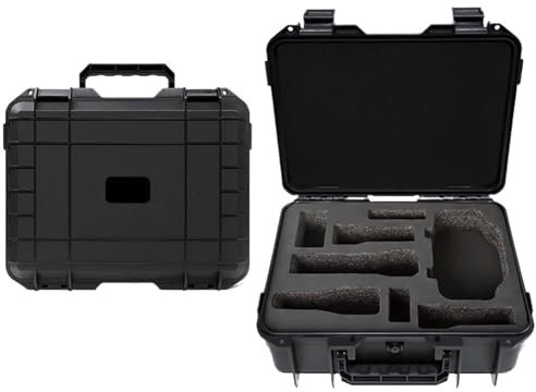 Kompatibel mit DJI – Hartschalenbox for Avata 2 und Goggles 3, stoßfeste, tragbare Reise-Aufbewahrungsbox for Zubehör(Black)