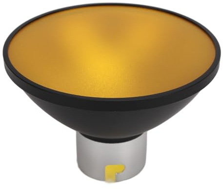 ANGGREK Für AD M Standard Reflector Beauty Dish, Aluminiumdiffusor, 12 cm Durchmesser, Ideal Für AD200 AD200Pro AD360II Fotografie