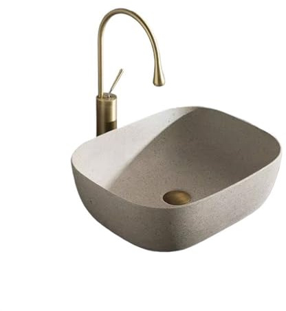 Guardaroba Lavandino sopra il lavabo da appoggio, terrazza, bagno, toilette Moderno