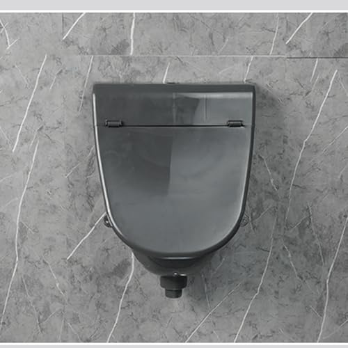 Urinale Mit Deckel Innen Im Freien ＆ Outdoor-Toilette,Plastikurinale Für Männer,Wasserloser Urinals Mit Schlauch,Badezimmer, Garage(Nero)