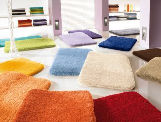 Kleine Wolke Badteppich 85/150 5405 901 453 Relax Badteppiche Anthrazit Polyacryl L/B ca. 150/85 cm