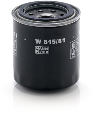 MANN-FILTER, W 815/81 Oil Filter | For Passenger Cars, Highest Filtration Performance, Engine Protection, High Quality Sealing, True OE Engineering