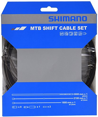 SHIMANO Unisex Schaltkabel-set Mtb Ot-41 Schaltzug, Schwarz, 3.000 mm EU