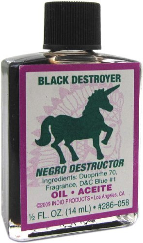 INDIO Products Black Destroyer Oil 1/2 fl. oz.