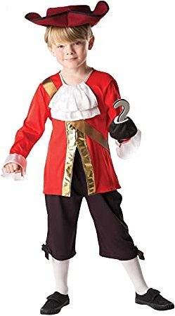 Rubie´s Kinder-Kostüm Captain Hook, offizielles Disney-Kostüm, Größe S