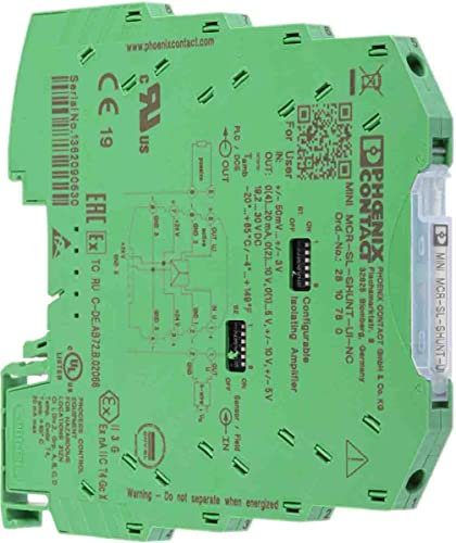 Phoenix Contact MACX Signalwandler, Isolationsverstärker 19.2 → 30V dc, Spannung -1 → 3 V, -800 →