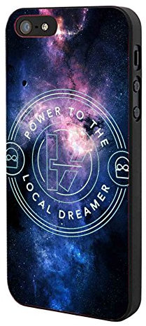 Twenty One Piloten Galaxy Nebel iPhone 5 Case hardplastic Rahmen schwarz für iPhone 5 und iPhone 5s