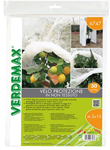 Schutzfolie aus weißem Vliesstoff 30 g/m2