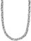 König Design 6 mm Königskette Armband Herrenkette Männer Kette Halskette Panzerkette, 23 cm Silber Edelstahl Ketten