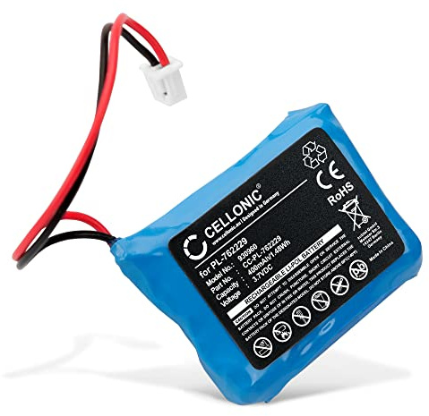 subtel® Qualitäts Akku kompatibel mit Educator ET-300 / ET-302 / ET-402 (Ferntrainer, Halsband), PL-762229,V2015-E05 400mAh Ersatzakku Batterie