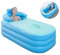 GCHH Inflatable Badewanne Kunststoff Tragbare Faltbare Badewanne Luftbadewanne Zum Aufblasen, rutschfest SPA-warme Badewanne In （Pink,140×84×75cm） blue-160×84×75cm
