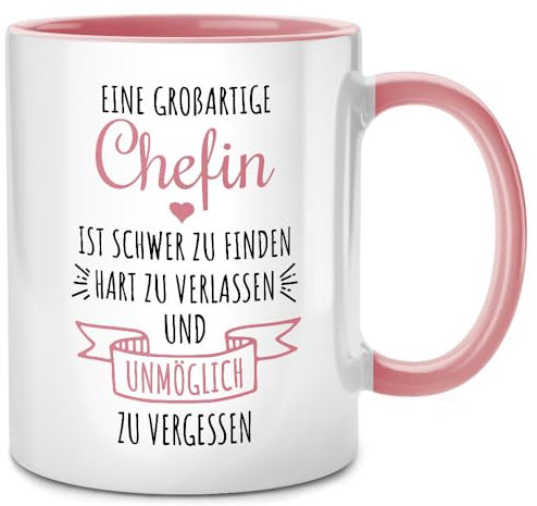 Seness Eine großartige Chefin ist schwer zu finden, lustige Tasse Büro Arbeit, Abschied Geschenk bester Chef der Welt, Abschiedsgeschenk Kollegen, Geschenkideen für Frauen, Geburtstag Boss Kollegin