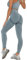 Zhiaek Sport Leggings Damen Booty Scrunch Butt Leggings High Waist Seamless Yoga Hosen Push Up Blickdichte Pants für Gym Fitness Joggen Workout