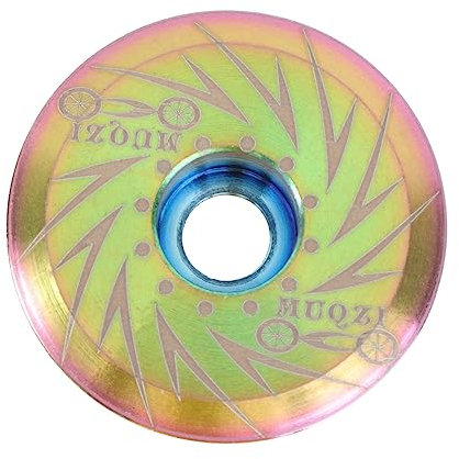 Kisangel Titanlegierung Schüsselset Abdeckung 28 6 Mm Gabelkappe Für & Rennrad - Leichtgewicht & Headsetkappe