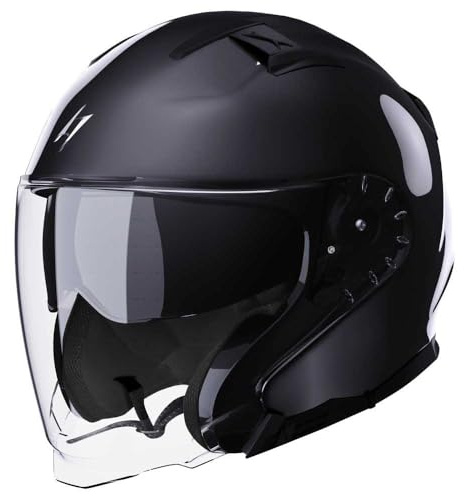 STORMER, Jethelme motorrad RIVAL black pearly, S