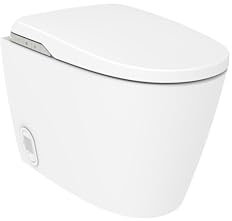 Roca A803105001 - In-Wash® Insignia con In-Tank® - Smart toilet adosado a pared Rimless con tanque integrado. Incluye tapa y asiento calefactado. Necesita toma de red.