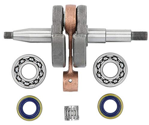Vilebrequin pour Husqvarna Roulements de vilebrequin Kit de joints d'huile de remplacement pour tronçonneuse Husqvarna 268 272 XP 503 61 33-71