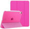 MoKo für iPad Air 11 Zoll Hülle (M3 2025 / M2 2024), iPad Air 5/4 Generation Hülle 2022/2020 10,9, Smart Schlanke Transluzente Harte PC Rückseite Schutzhülle,Unterstützt Touch ID, Pitaya Rot