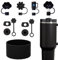 Lot de 6 accessoires, accessoires, gobelets, accessoires de tasse, accessoires de tasse, accessoires pour tumbler Stanley Cup Quencher Accessories, 100 ml