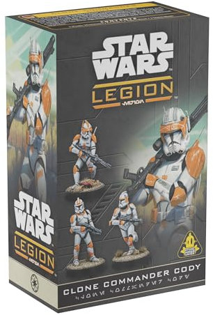 Atomic Mass Games, Star Wars : Legion - Clone Commander Cody (Klon-Commander Cody) - Extension - Tabletop - 2 Joueurs - À partir de 14 Ans - 120-180 Minutes - Allemand - Multilingue