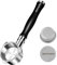 KOFIKOFI Bottomless Portafilter 54mm 3 Ears, Naked Portafilter with Puck Screen and Filter Basket, Compatible with Sage Breville Barista Series 500-880, Barista Express, and More 54mm Models