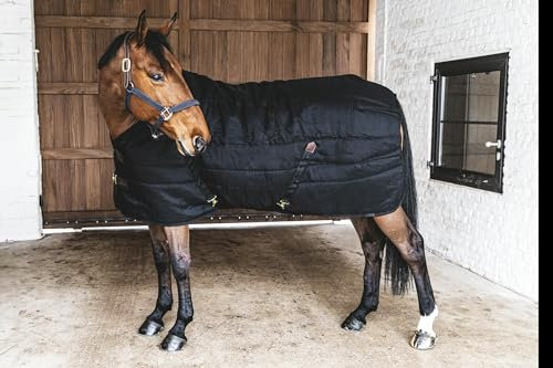 Kentucky Horsewear - Klassische Stalldecke - Schwarz - 155-6'9 300 gr