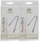 Maharishi Ayurveda Zungenschaber für Erwachsene | Edelstahl Zungenreiniger | Mundgeruch Bekämpfen | 100% für Mundhygiene | 2er Pack
