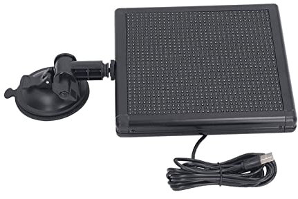 Fydun LED Panneau de Voiture 185x185x22mm Résolution 32x32 APP Contrôle Panneau de Signalisation LED Programmable pour les Familles