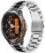 Lamshaw Metal compatible con KOSPET Tank T3 1,43 pulgadas smartwatch pulsera de acero inoxidable compatible con pulsera KOSPET Tank T3 smartwatch., 22mm, Silicona, No es una piedra preciosa